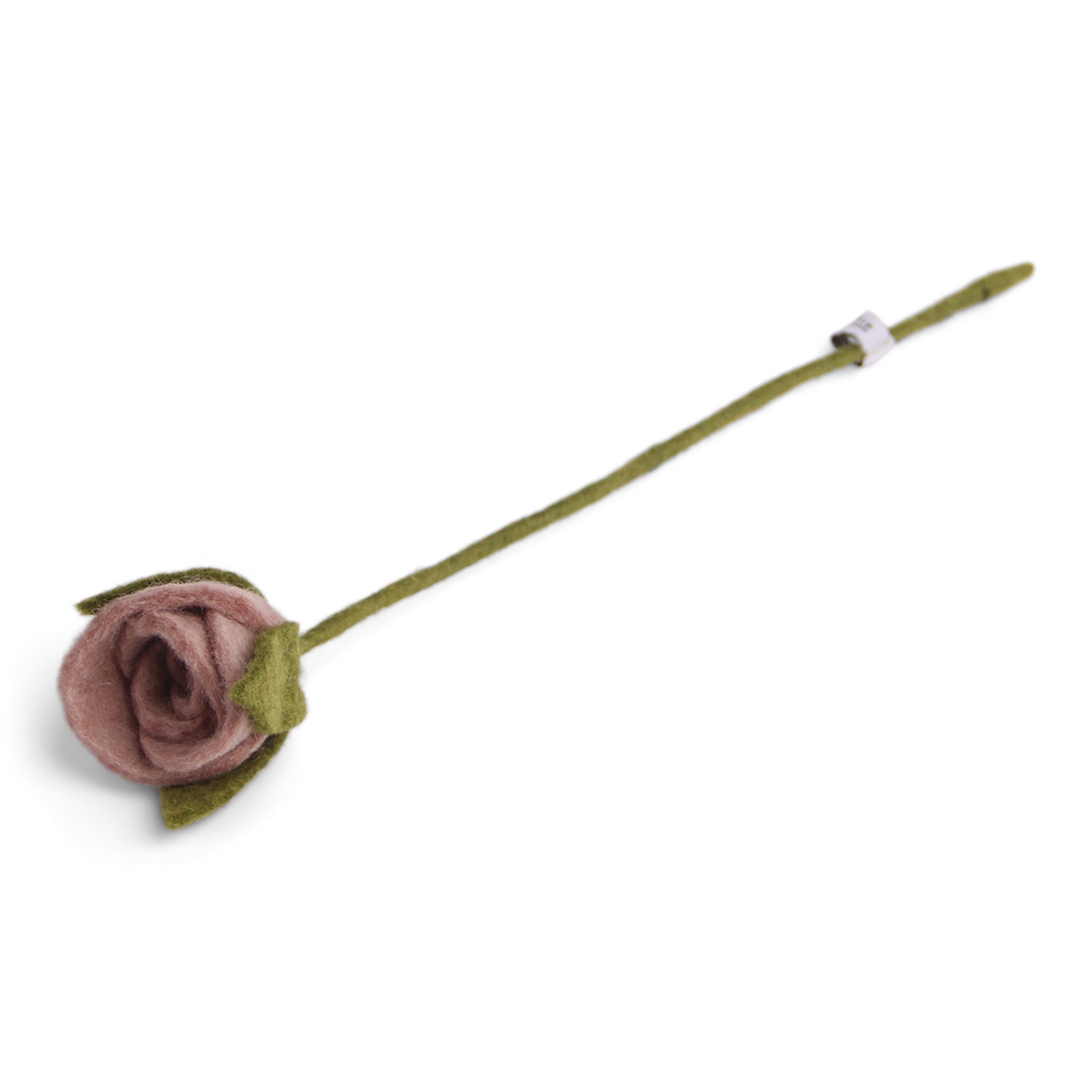 Felt Flowers - Beautiful Rose - Antique Pink